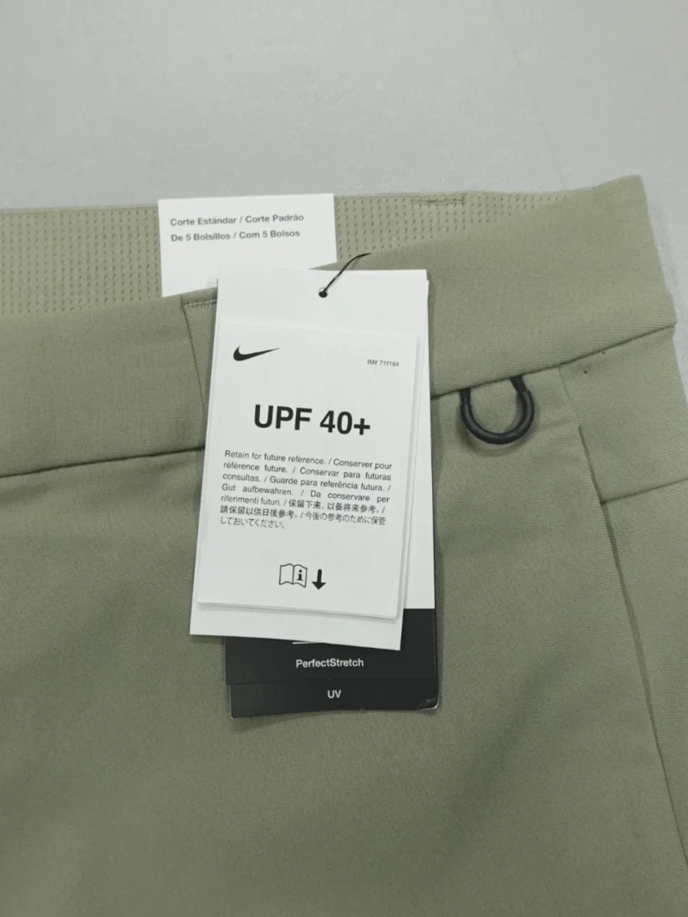 Nike 24.7 Perfect Stretch Men's Dri-FIT 5-Pocket Regular Golf Pants HQ6930-320